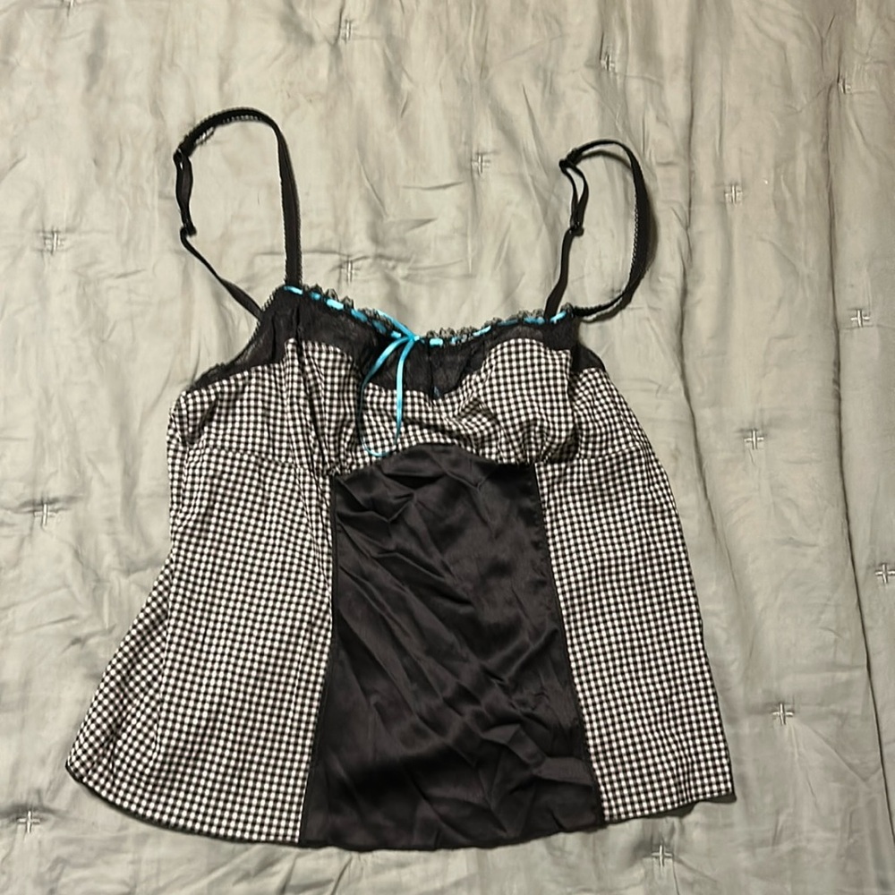 Victoria’s Secret Black and White pajama top